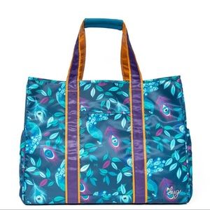 Lug Rover X-Large Carry-All Tote- Peacock Multi NWT